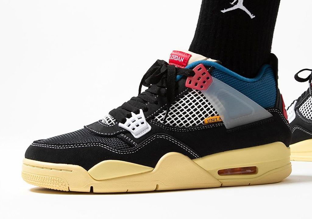 Union Air Jordan 4 Off Noir restocking on October 16th